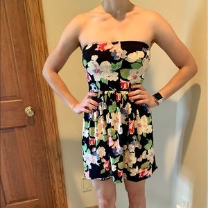 Floral print dress